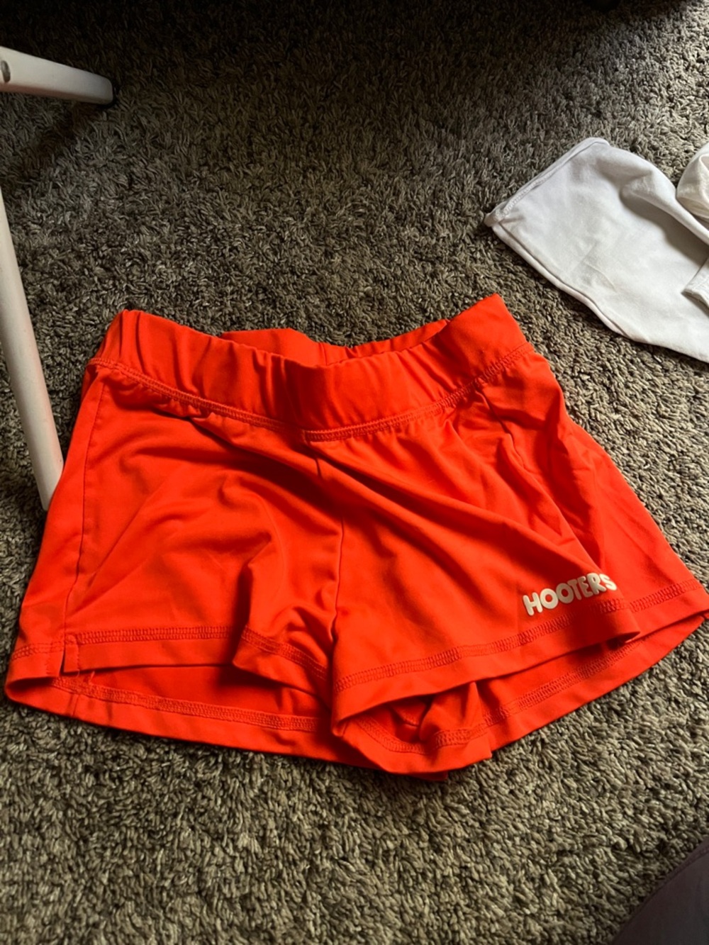 Hooters Women's Performance Shorts - Vibrant Orange